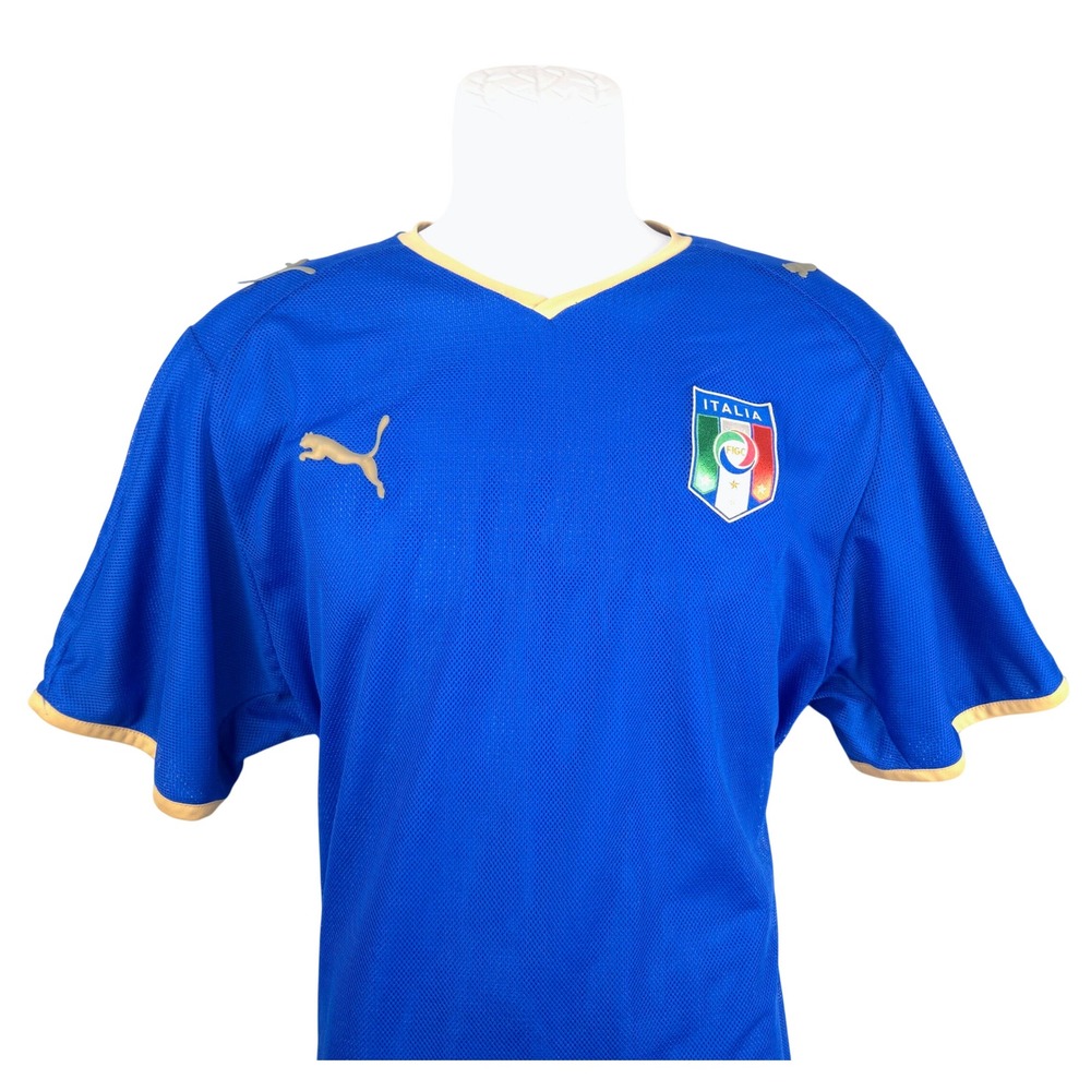 Puma Italy Balotelli 9 Soccer Jersey Mens XL Blue FIGC Italia 733916